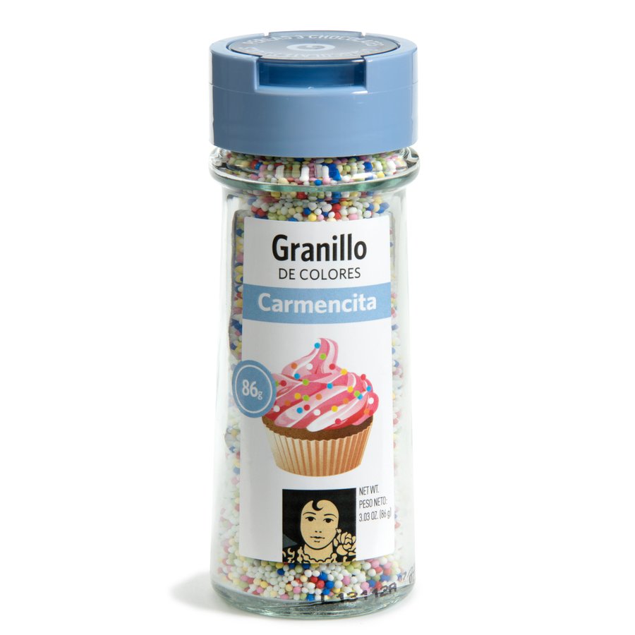 Granillo de colores CARMENCITA frasco 86 g