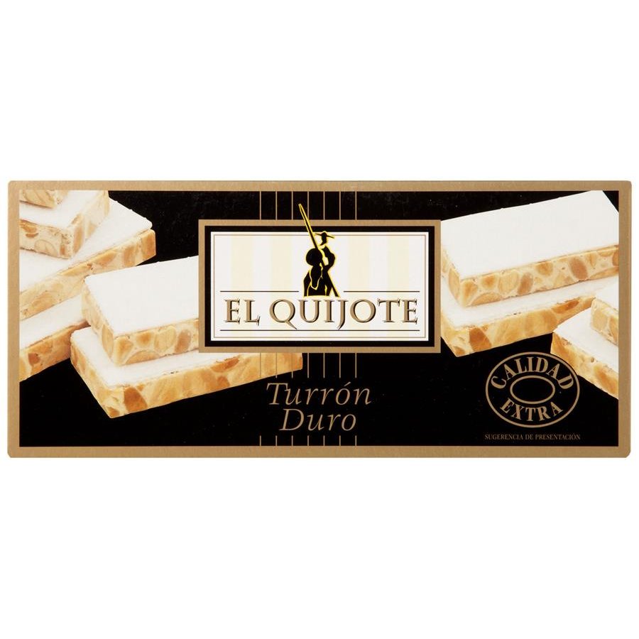 Turrón duro EL QUIJOTE extra estuche 200 g