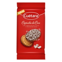 Galletas CUETARA Capricho de coco 160 g