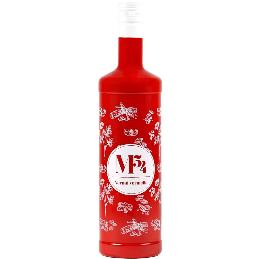 Vermú vermello M54 botella 1 l