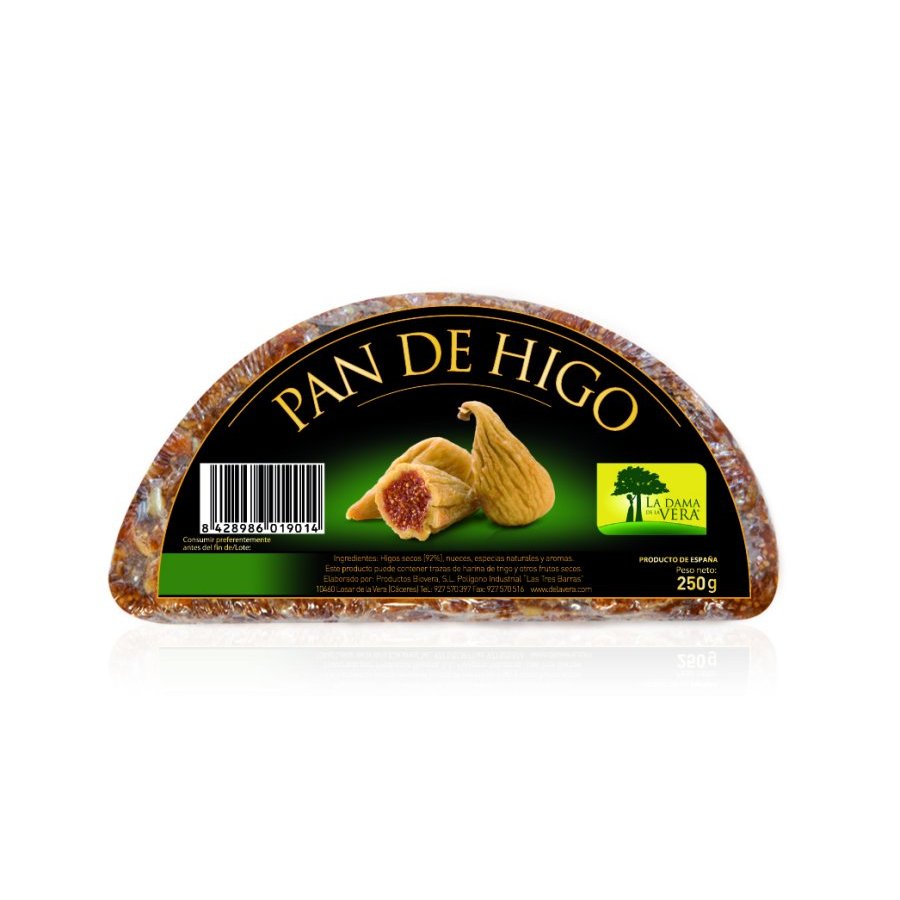 Imagen de Pan de higo LA DAMA DE LA VERA Media luna 250 g