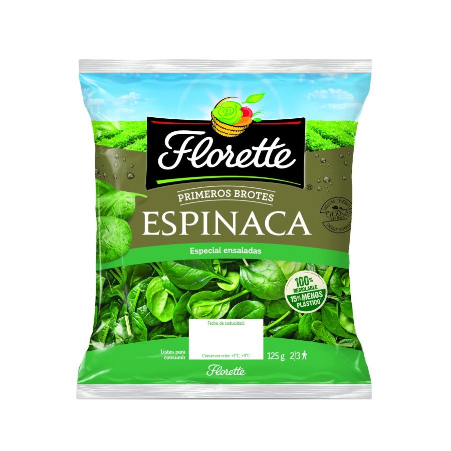 Brotes espinacas FLORETTE bolsa 125 g