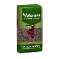 Lentejas pardinas LA ASTURIANA extra bolsa 1 kg