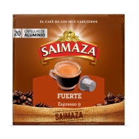 Café cápsulas SAIMAZA Forte Espresso 20 unidades 104 g