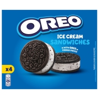 Helado sandwich OREO 4 unidades 280 g