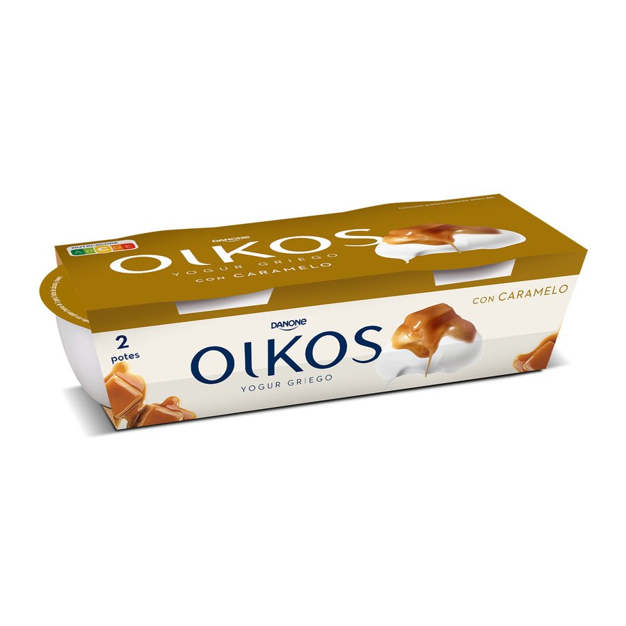 Imagen de Yogur OIKOS DANONE caramelo 2x110 g