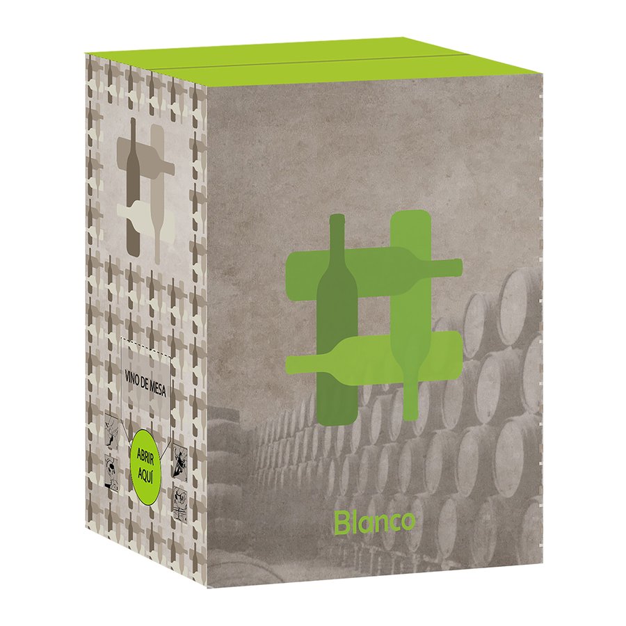 Vino blanco de mesa CUATRO RAYAS verdejo bag in box 5 l