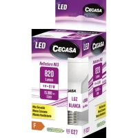 Lámpada CEGASA led R63 9W E27 branca 331210