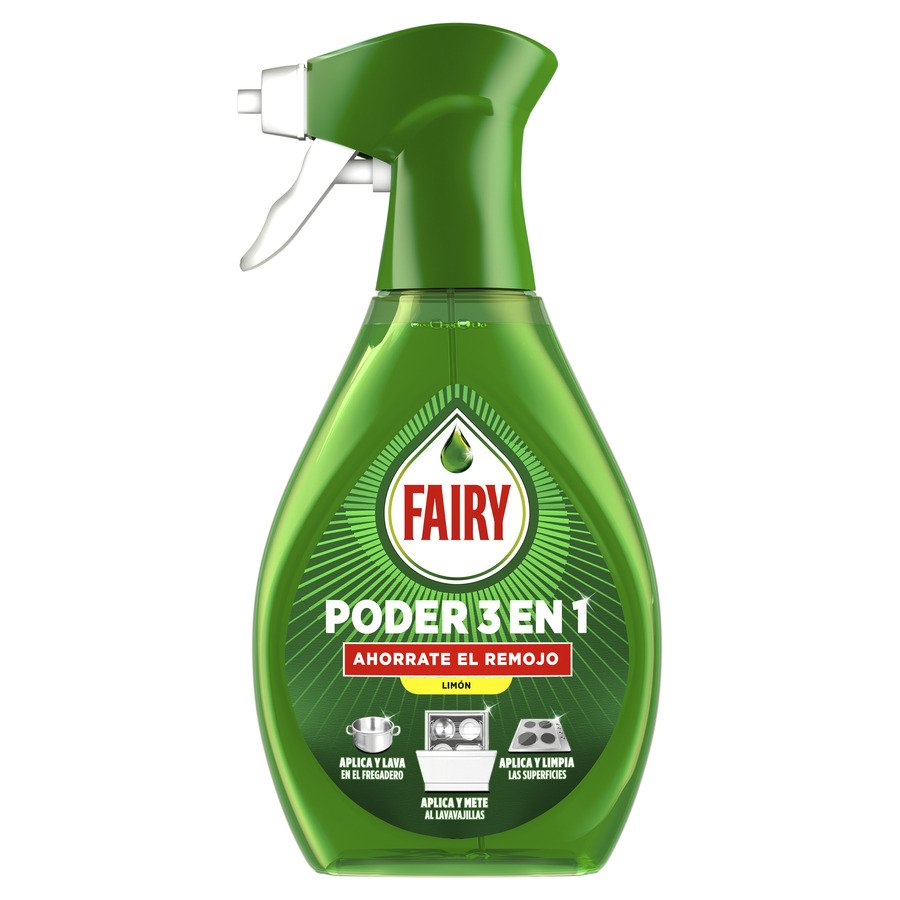 Lavavajillas a mano concentrado FAIRY Limón spray 500 ml