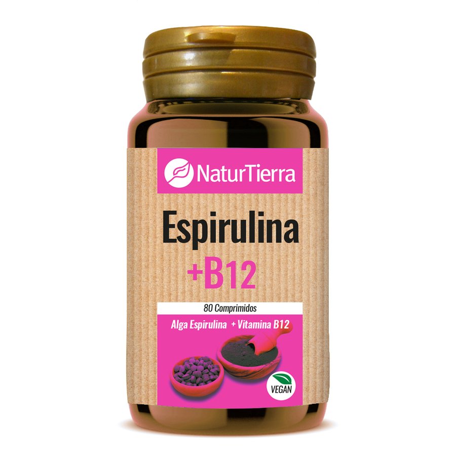 Espirulina NATURTIERRA 80 cápsulas 40 g