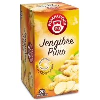 Infusión POMPADOUR jengibre puro 20 unidades