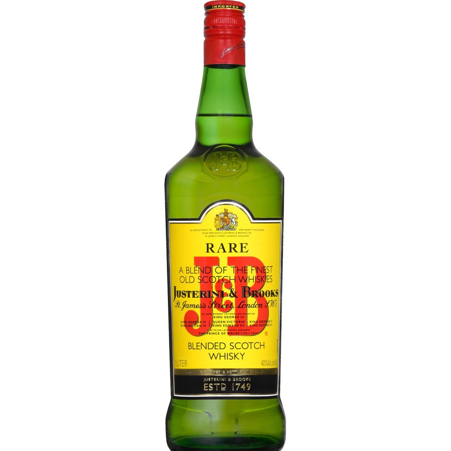 Whisky escocés J.B. Rare botella 1 l