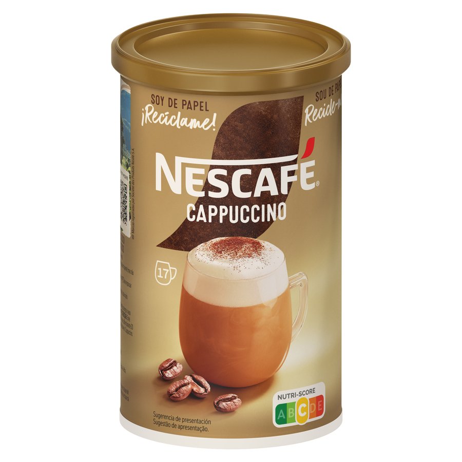 Café soluble NESCAFE Capuccino natural frasco 250 g