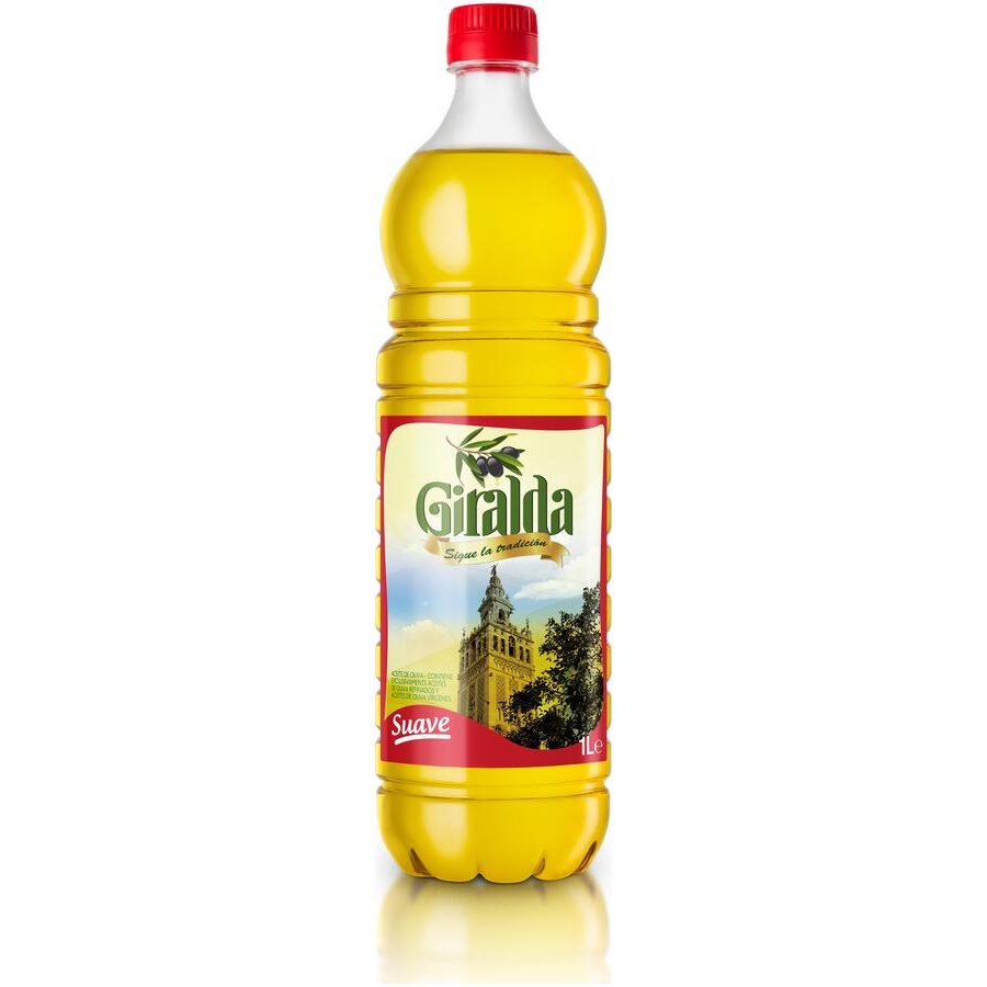 Aceite oliva suave GIRALDA botella  1 l