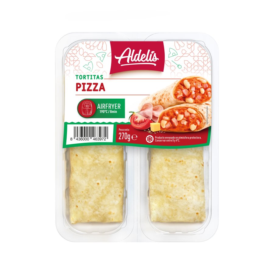 Tortitas ALDELIS Pizza 270 g