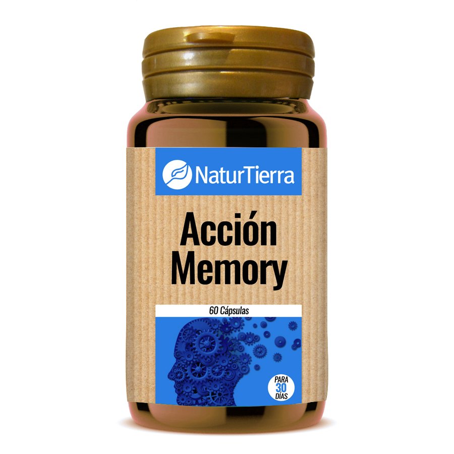 Acción Memory NATURTIERRA 40 cápsulas