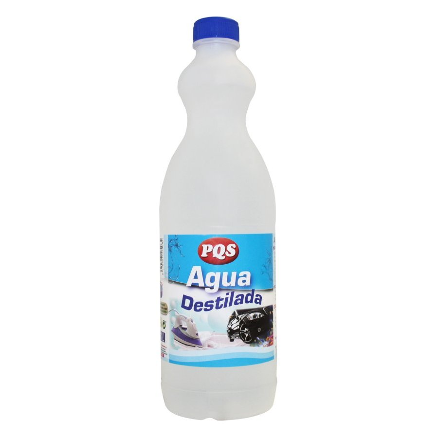 Agua desmineralizada PQS botella 1 l