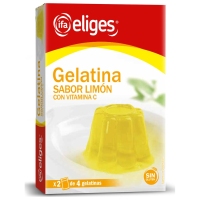 Gelatina de limón IFA ELIGES sin gluten 2 sobres 170 g