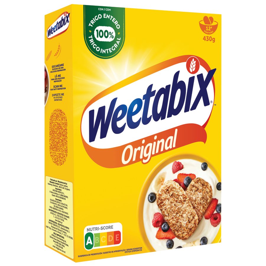 Cereales WEETABIX trigo integral 430 g