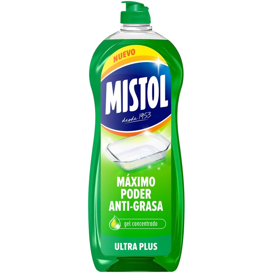 Lavavajillas mano concentrado MISTOL ultra plus 650 ml