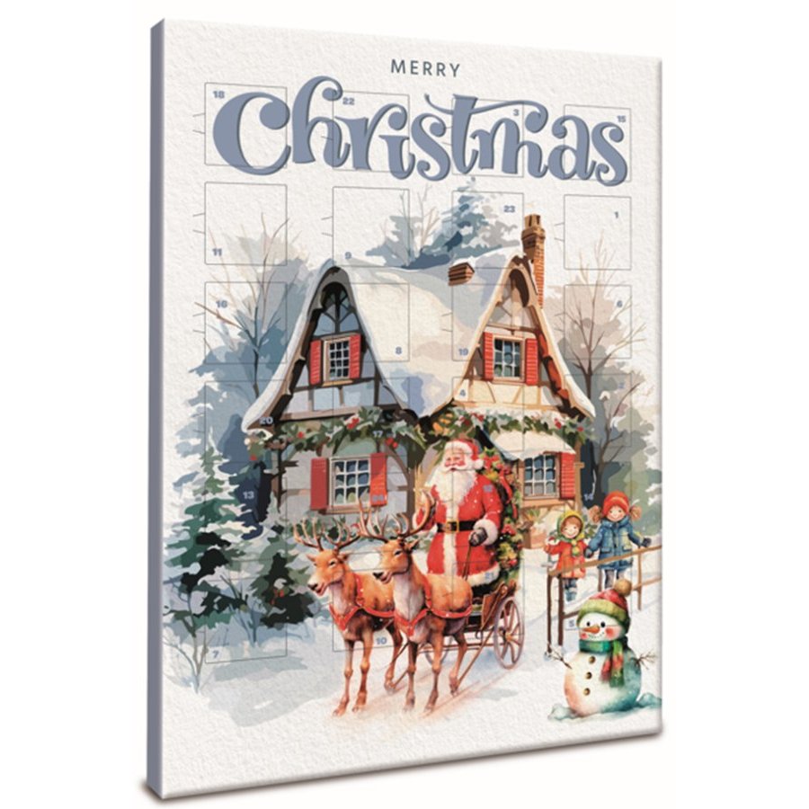 Calendario adviento Merry Christmas 50 g