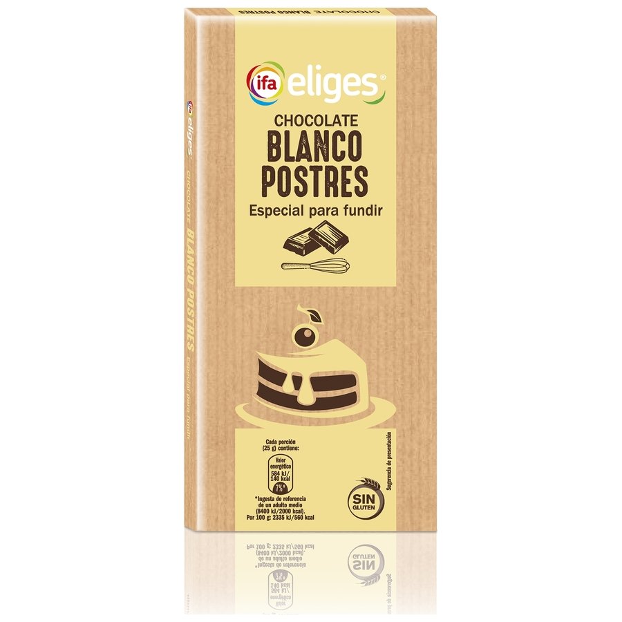 Chocolate blanco IFA ELIGES Postres especial fundir 200 g