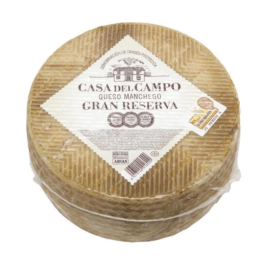 Queso manchego CASA DE CAMPO gran reserva kilo