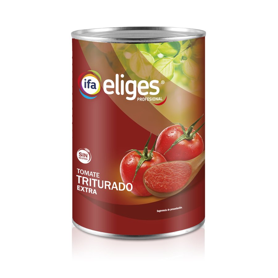 Tomate triturado IFA ELIGES lata 4 kg pn.