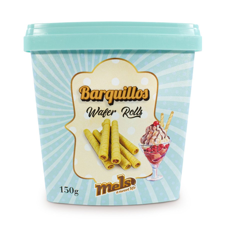 Barquillos MELS Wafer Rolls 150 g