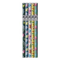Papel de regalo infantil rollo 2x0,7m