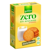 Galletas maría GULLON Zero dourada sen azucre engadido 400 g
