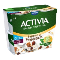 Bífidus ACTIVIA DANONE muesli 0% 4x115 g