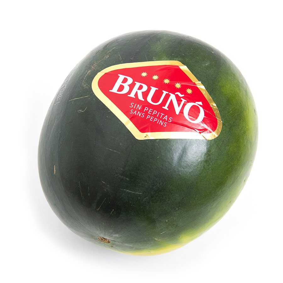 Sandía BRUÑO entera categoría 1ª calibre 3/4/5 (3,6-8 kg) kilo