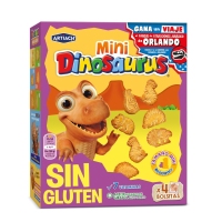 Galletas ARTIACH Mini Dinosaurus sin gluten 160 g