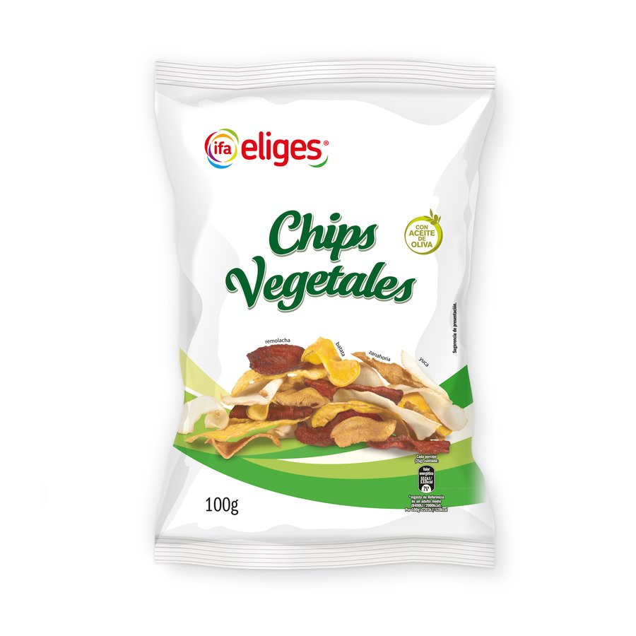 Chips vegetales IFA ELIGES bolsa 100 g