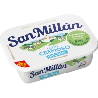 Queso cremoso SAN MILLAN natural tarrina 200 g