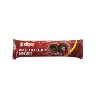 Galletas aros de chocolate negro IFA ELIGES 128 g