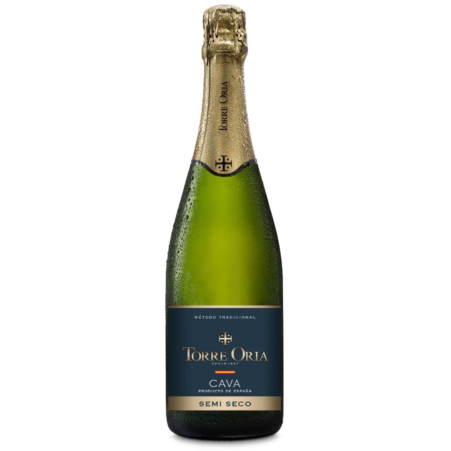 Cava TORRE ORIA semiseco botella 75 CL