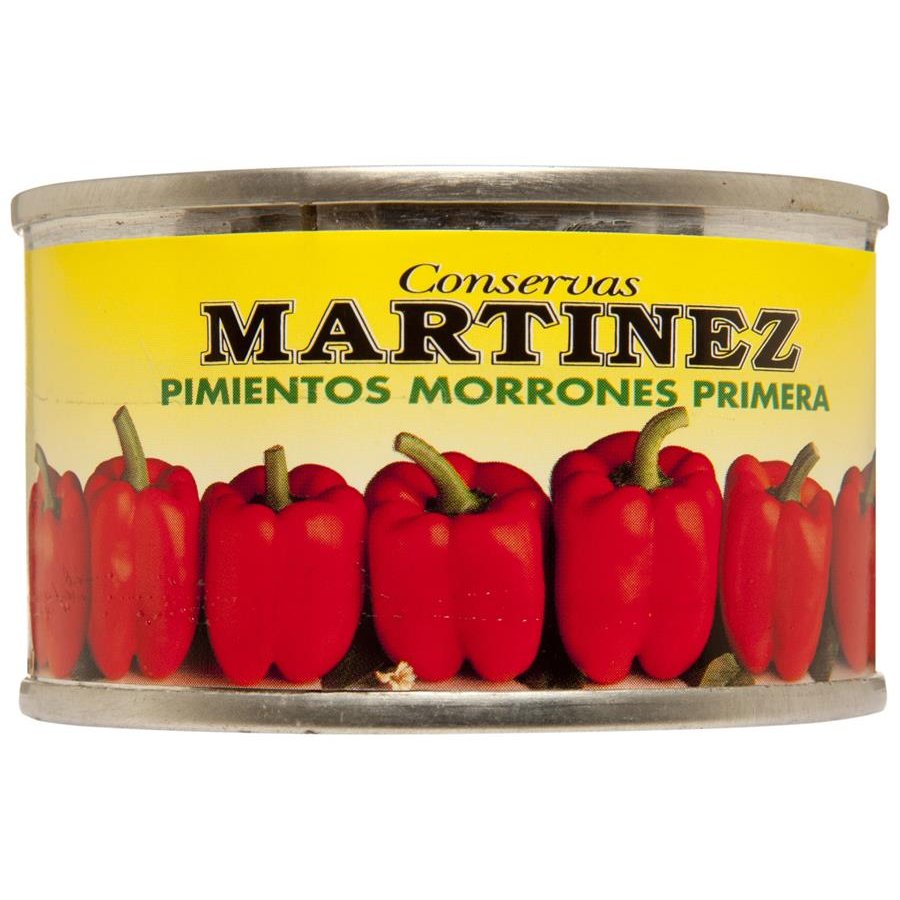 Pimientos morrones MARTINEZ lata 60 g pne.