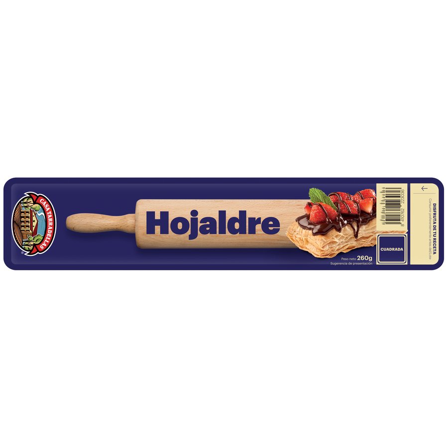 Masa refrigerada de hojaldre TARRADELLAS 260 g