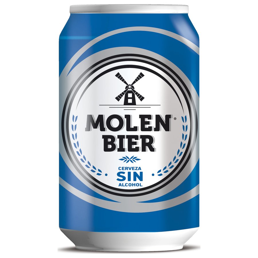 Cerveza rubia sin MOLEN BIER lata 33 cl