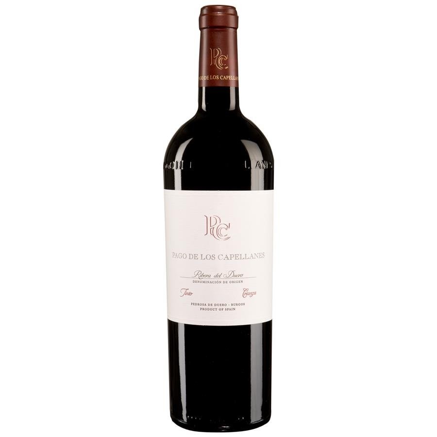 Vino tinto D.O.Ribera del Duero PAGO DE CAPELLANES Crianza botella 75 cl