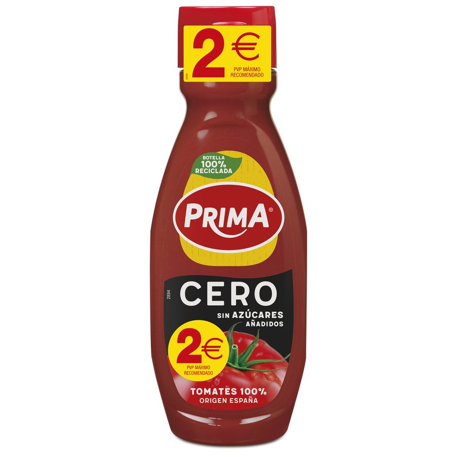 Ketchup PRIMA Cero 500 g