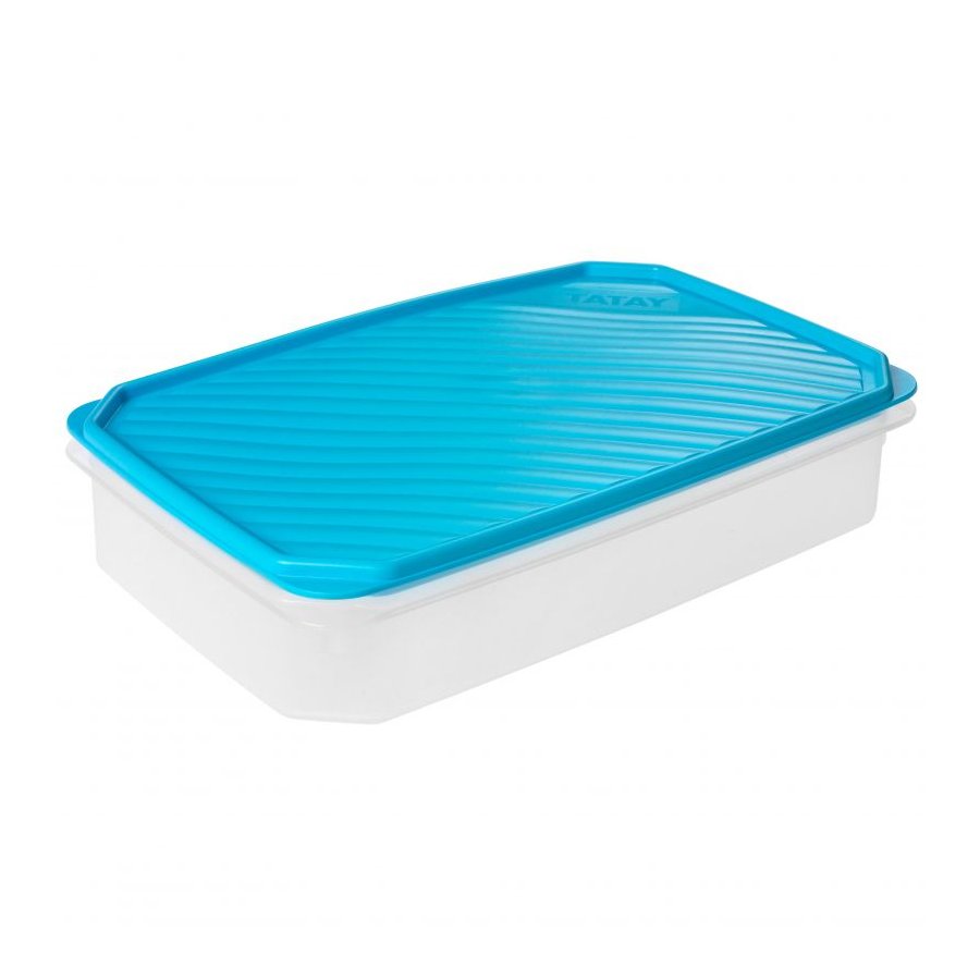 Contenedor alimenticio TATAY plástico azul 2,1 l