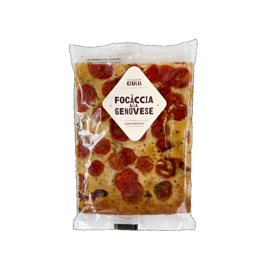 Focaccia a la genovesa GIULIA con tomate cherry 180 g