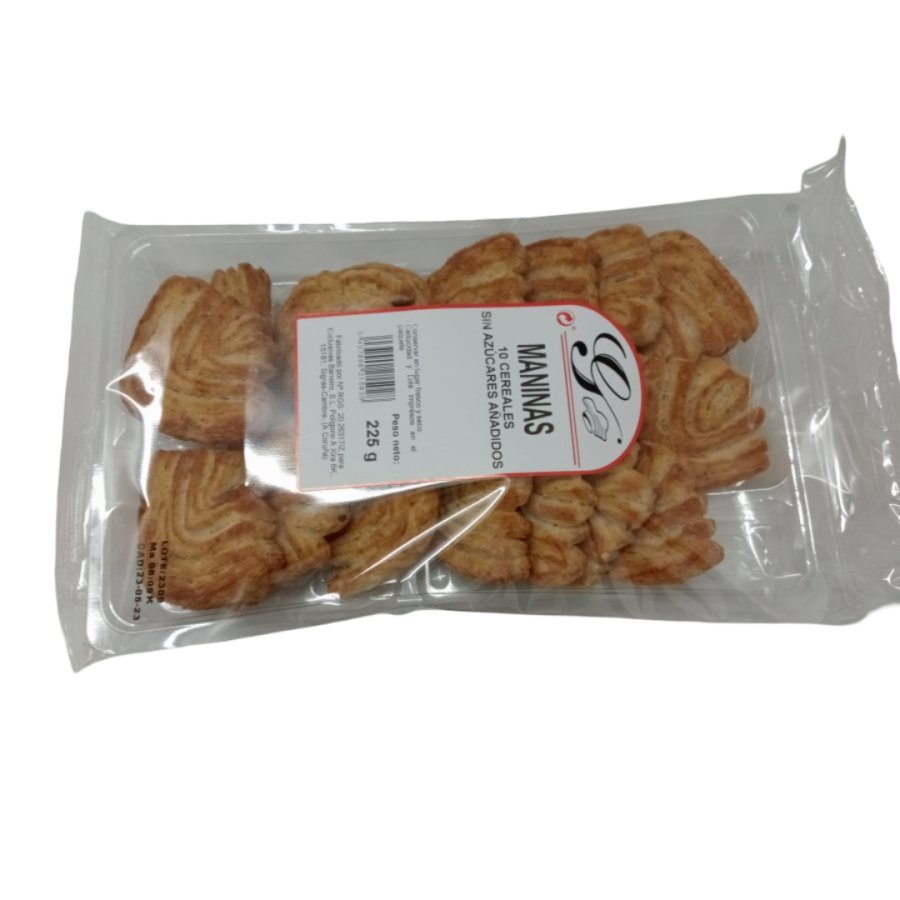 Imagen de Maninas 10 cereales sin azúcares añadidos blister 225 g