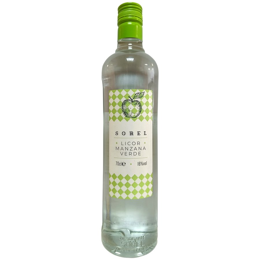 Licor manzana sorel TRIAL botella 70 cl