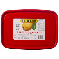 Dulce de membrillo EL QUIJOTE fiambrera 3,75 kg pn.