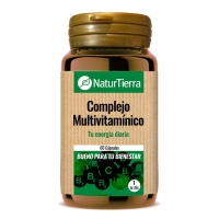 Complexo multivitamínico NATURTIERRA 60 cápsulas 32,7 g