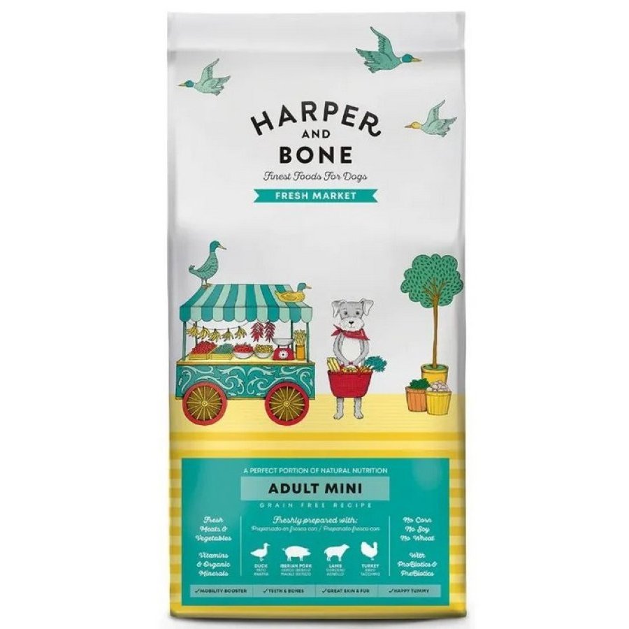 Alimento para perro adulto mini HARPER&BONE Fresh Market 1,5 kg